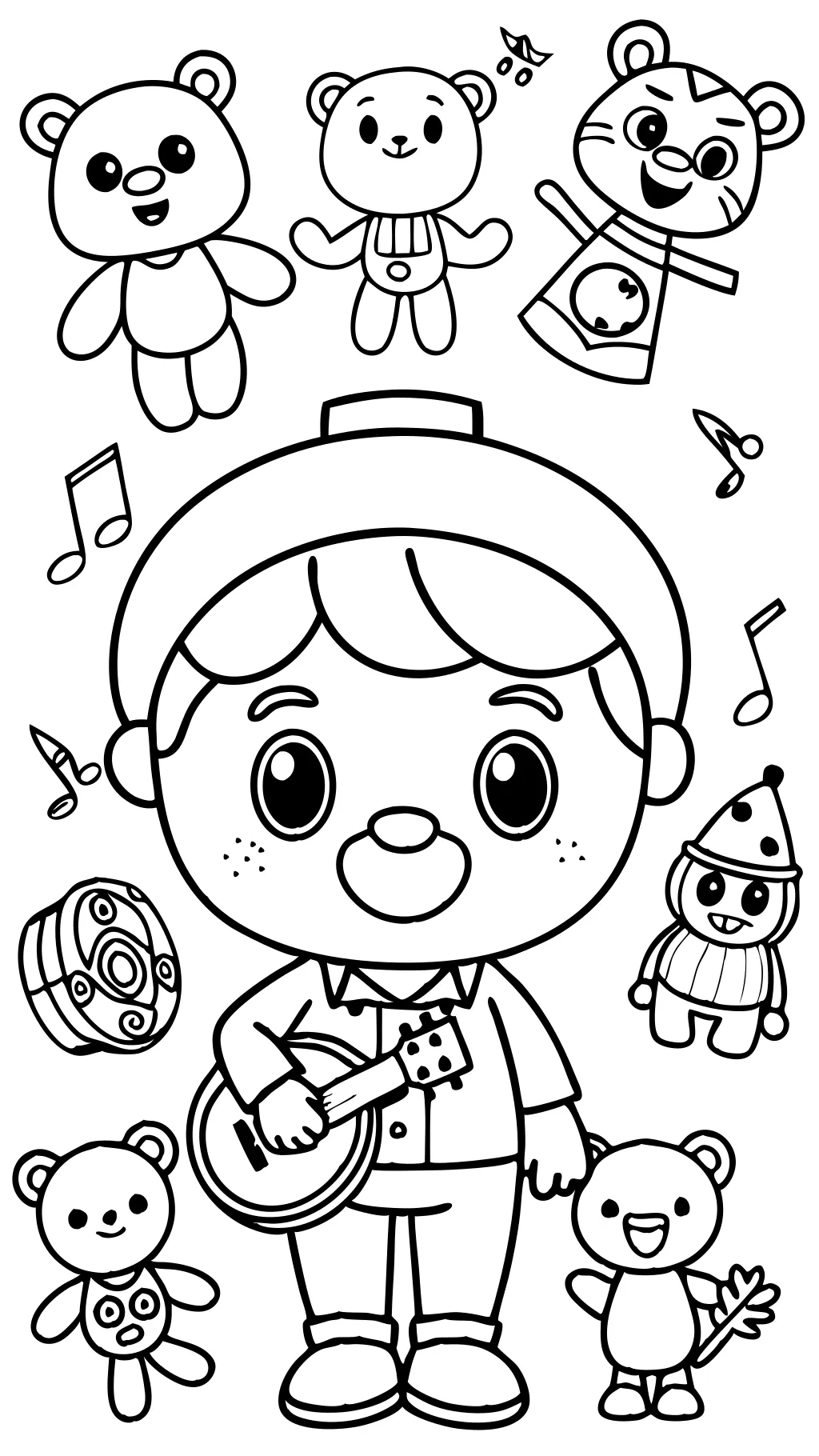 cocmelon coloring pages